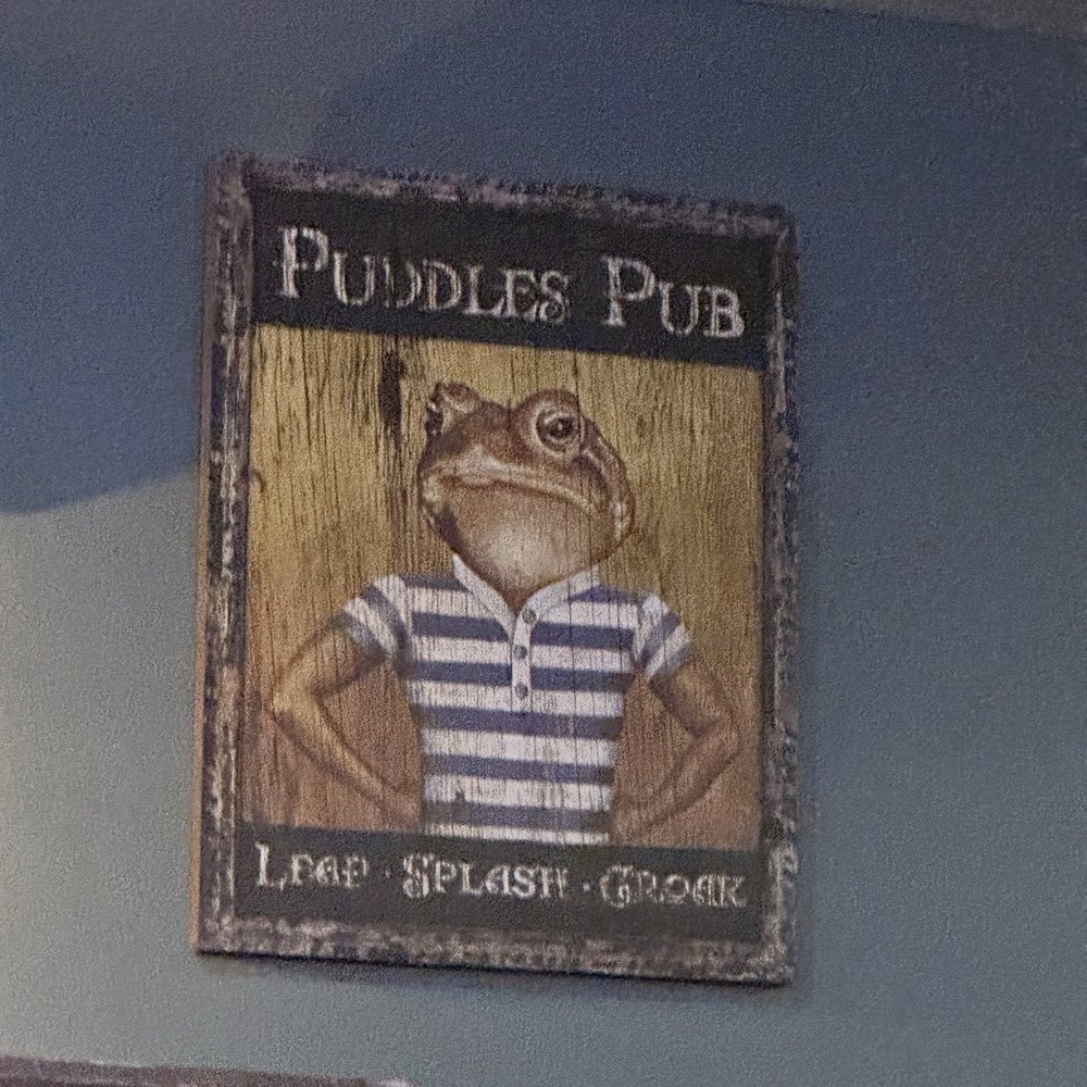 Fun decor  you can find on the walls