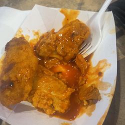 Dorky's Bar Arcade - Soggy microwaved wings