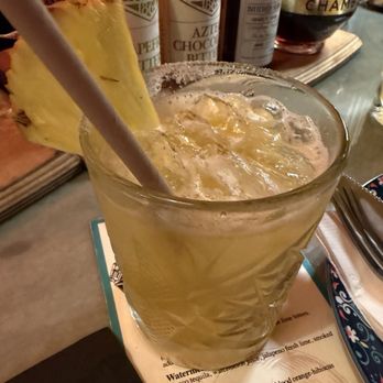Azteca South Beach - Pineapple margarita - Breakfast & Brunch Near Me - Miami Beach, Florida