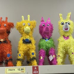 Festival Foods - You can't tell from the pics, but these are fairly large piñatas! I was impressed!