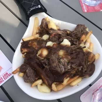 Jersey's Bar & Grill - Pot roast poutine? Can't remember exactly what it's called but this is the best appetizer I've EVER had - Burgers Near Me - Inver Grove Heights, Minnesota
