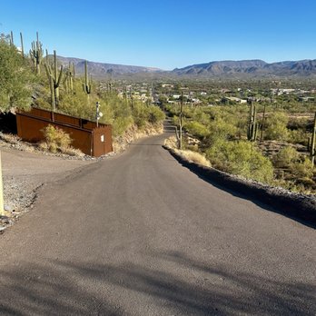 Black Mountain Summit Trail - Views down to the valley from the trailhead - Hiking Near Me - Cave Creek, Arizona Black Mountain Summit Trail - Views down to the valley from the trailhead - Hiking Near Me - Cave Creek, Arizona