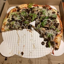Half way through and we knew we needed a Yelp posting so we paused and captured this picture!  SOOOO GOOOOOD.