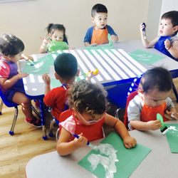 Kiddie Crest Academy - Our toddlers at work