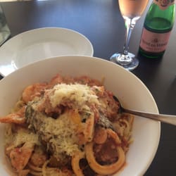 Scalini's Italian Restaurant & Pizzeria - Seafood pasta, nice