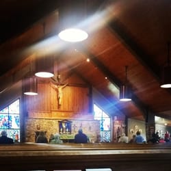 Church of Our Lady of the Mountain - Sunday before mass