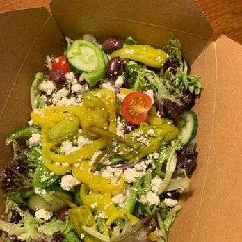 Tomato Bar Pizza Bakery - Greek Salad - Pizza Near Me - Valparaiso, Indiana