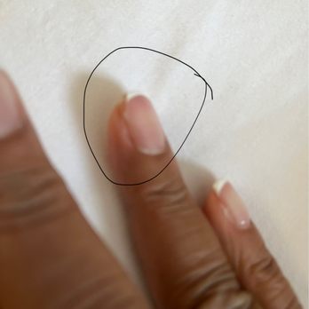 Diamond Nails - 2nd visit re-do and polish continues to chip. Their products aren't very good. - Nail Salons Near Me - El Paso, Texas