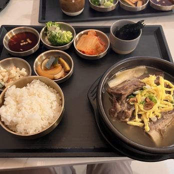 Woodam  - Galbitang-Premium Korean Short Rib Soup - Korean Near Me - Flushing, New York