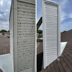 Looking Fresh Cleaning Services & Home Repairs - chimney housing and trimming repair
