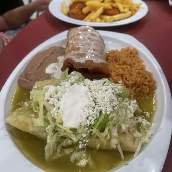 Buen Provecho - Combo #6-Chimichanga & Two Enchilada - Mexican Near Me - Parchment, Michigan Buen Provecho - Combo #6-Chimichanga & Two Enchilada - Mexican Near Me - Parchment, Michigan