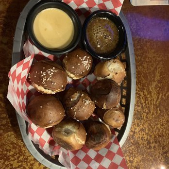 Dutch's Brewhouse - Pretzel bites with their housemade mustard & cheese - Breweries Near Me - Long Beach, California