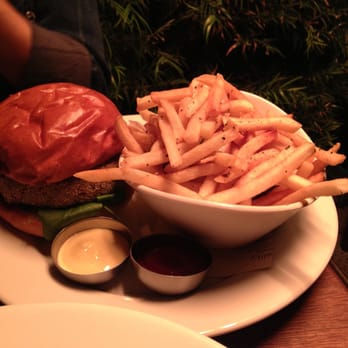 Counterpoint - Falafel burger and rosemary fries - Bars Near Me - San Diego, California Counterpoint - Falafel burger and rosemary fries - Bars Near Me - San Diego, California