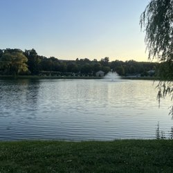 Friendship Village Campground - This is the beautiful lake they have there and I currently at stocked with .
