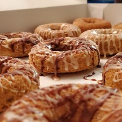 Homegrown Vegan Café - Dozen of assorted Vegan donuts