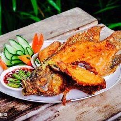 Cusina de Sabang 602 - Golden fried tilapia
