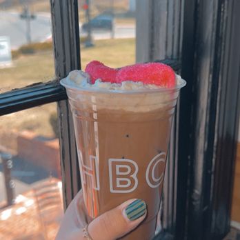 Hartford Baking - Iced Peeps Latte w mocha - Coffee & Tea Near Me - Farmington, Connecticut Hartford Baking - Iced Peeps Latte w mocha - Coffee & Tea Near Me - Farmington, Connecticut