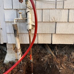 Fixed copper pipe