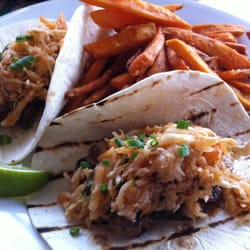 Fuel Charleston - $12.50 steak tacos w/ sweet potato fries