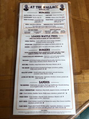 Menu photo 3 At the Wallace New York, NY Menu photo 3 At the Wallace New York, NY
