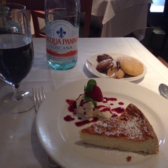 Sette Mezzo - Heavenly ricotta cheesecake - Italian Near Me - New York, New York Sette Mezzo - Heavenly ricotta cheesecake - Italian Near Me - New York, New York