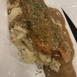 Jerk Salmon with potatoes Jerk Salmon with potatoes