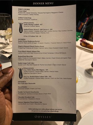 Menu photo 7 City Cruises Washington, DC, DC