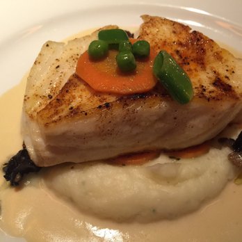 Ocean Prime - Chilean Sea Bass with black truffle sauce was good - Seafood Near Me - Washington, DC, District of Columbia