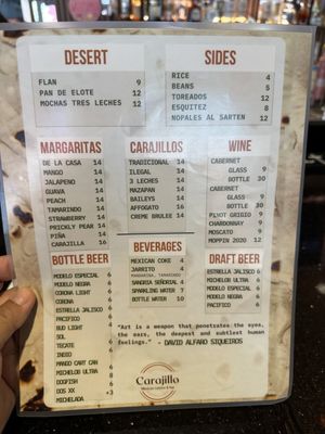 Menu photo 2 Carajillo Las Vegas, NV Menu photo 2 Carajillo Las Vegas, NV