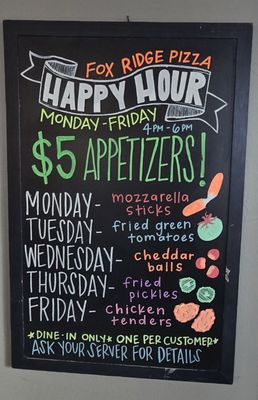Menu photo 1 Fox Ridge Pizza Bar and Grill Memphis, TN