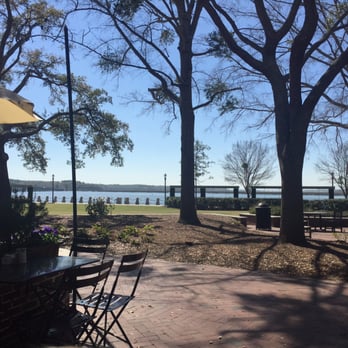 Plums - View from patio - Seafood Near Me - Beaufort, South Carolina Plums - View from patio - Seafood Near Me - Beaufort, South Carolina