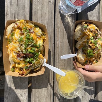 Biscuits + Groovy - Gloria on the left, johnny on right - Food Trucks Near Me - Austin, Texas