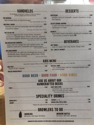 Menu photo 6 Drylands Brewing Company Lovington, NM Menu photo 6 Drylands Brewing Company Lovington, NM