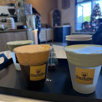Dex Coffee - Orange hojicha and pear matcha einspanner - Coffee & Tea Near Me - Fountain Valley, California Dex Coffee - Orange hojicha and pear matcha einspanner - Coffee & Tea Near Me - Fountain Valley, California