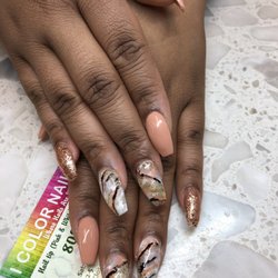 I Color Nails Spa - Marble nails