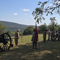 Bolivar Heights Battlefield - Civil War Artillery Demonstration