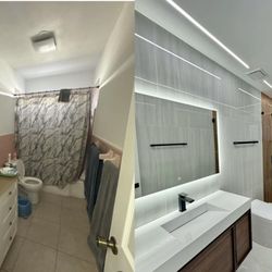 HandyNick - Elegant Modern Bathroom Remodel