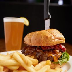 The Spot Sports Bar & Grill - The Spot Burger!