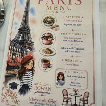Delices Du Chef - French Near Me - Torrance, California