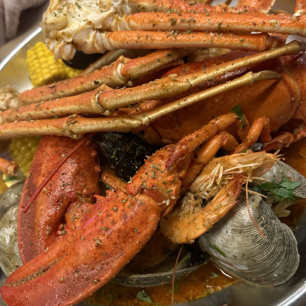 Boiling Boys - Only half of the order! - Cajun/Creole Near Me - Palisades Park, New Jersey Boiling Boys - Only half of the order! - Cajun/Creole Near Me - Palisades Park, New Jersey