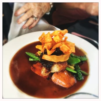 Birches Restaurant - Pork Loin! - Restaurants Near Me - Mount Mee, QLD