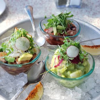 Coasterra - Ceviche trio - Mexican Near Me - San Diego, California Coasterra - Ceviche trio - Mexican Near Me - San Diego, California