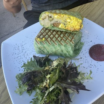 Green Table Cafe - Egg Sausage Burrito - Cafes Near Me - Los Angeles, California Green Table Cafe - Egg Sausage Burrito - Cafes Near Me - Los Angeles, California
