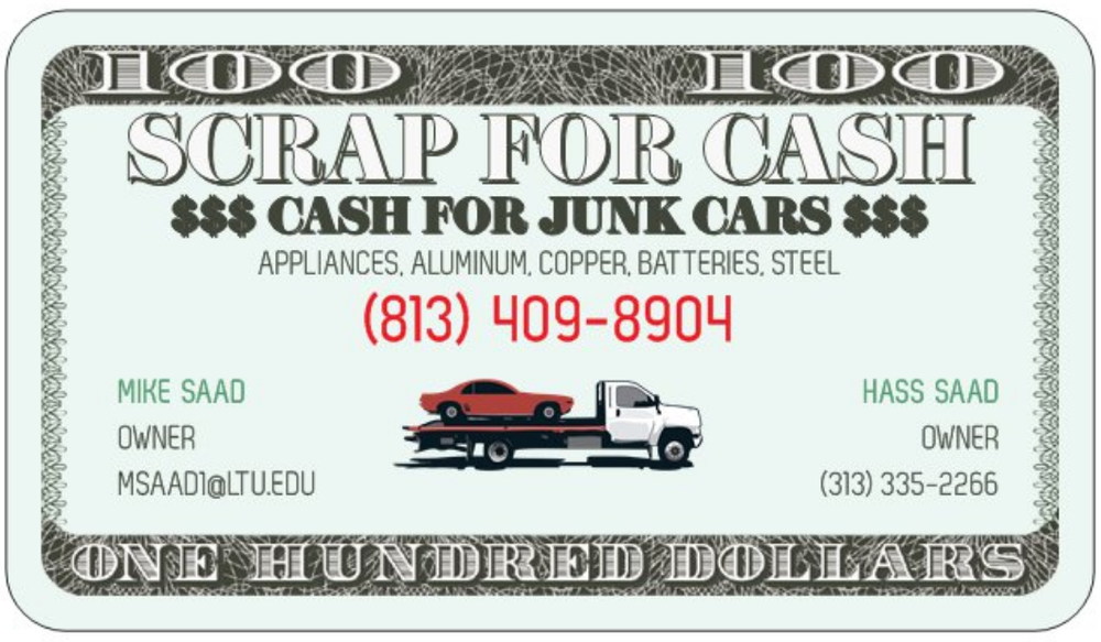 SCRAP FOR CASH St. Petersburg, Florida Junkyards Phone Number Yelp