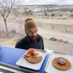 Wild Indigo Cafe - Waffle Sandwiches