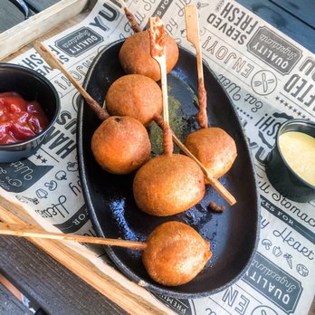 Eight Thirty Common - Wagyu corn dog bites - Gastropubs Near Me - Meridian, Idaho Eight Thirty Common - Wagyu corn dog bites - Gastropubs Near Me - Meridian, Idaho