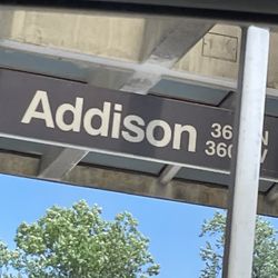 CTA - Addison Blue - Sign