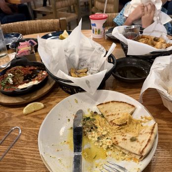 The Greek Joint Kitchen & Bar - Meze/dip plate and eggplant ball were delightful. - Greek Near Me - Davie, Florida The Greek Joint Kitchen & Bar - Meze/dip plate and eggplant ball were delightful. - Greek Near Me - Davie, Florida