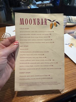 Menu photo 1 Moon Bar Boston, MA Menu photo 1 Moon Bar Boston, MA