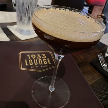 1933 Lounge - Espresso martini - Steakhouses Near Me - Fishers, Indiana